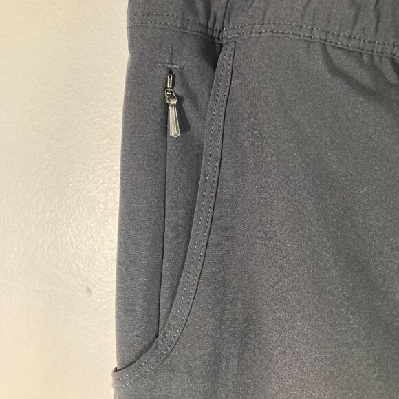 Womens Patagonia Fleetwith Skort Black M Polyester Spandex Faux wrap front - Picture 4 of 11